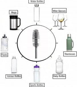 360° Flex Silicone Bottle Cleaner