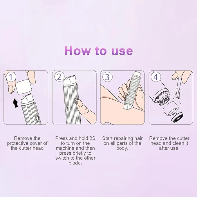 Premium Double Head Electric Shaver Rechargeable